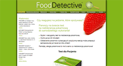 Desktop Screenshot of fooddetective.pl